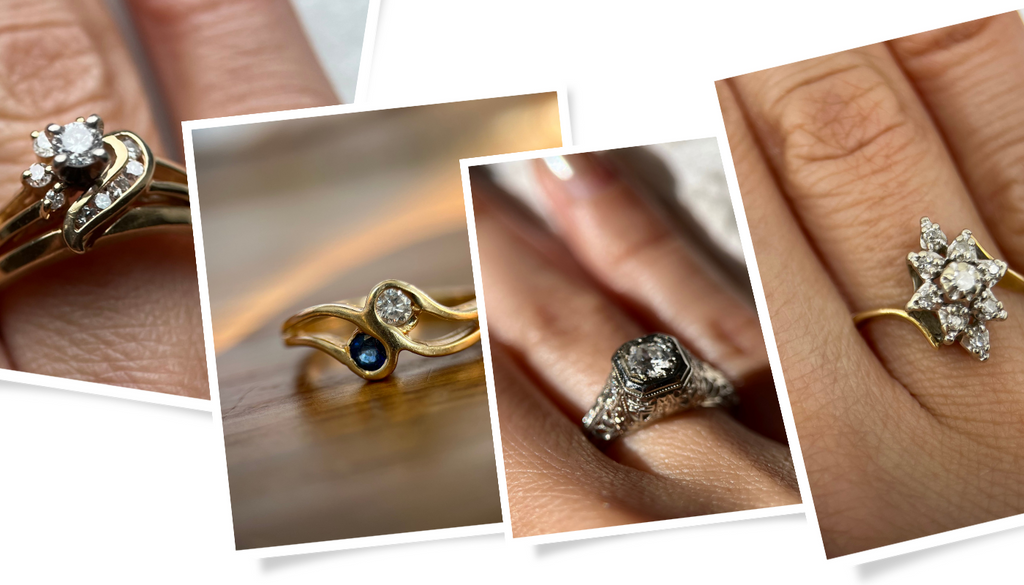 Vintage Engagement Rings under $2K