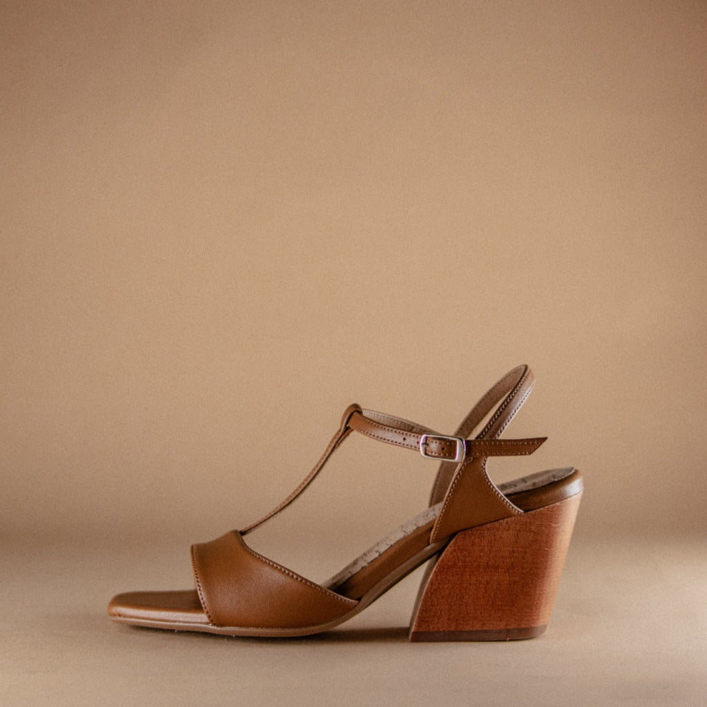 Bhava Imani wedge t strap sandal